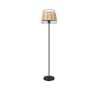 Lampara de pie metal color negro serie burano 32cm