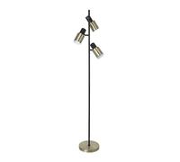 Lampara de pie metal color negro serie maena 31cm