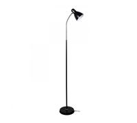 Bel air home - lámpara de pie salón megara, color negro, metal, 155