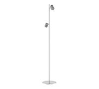 Lampara de pie metal color niquel serie bolzano 20cm