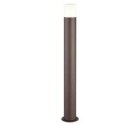 Lámpara de pie para exterior Hoosic (28 W, Color del marco: Marrón, Sin bombillas, Altura: 80 cm)