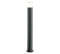 Lámpara de pie para exterior Hoosic (28 W, Color del marco: Negro, Sin bombillas, Altura: 80 cm)