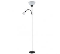 Abrila Rigel Negro - Lámpara Pie Salón Moderno 1Xe27