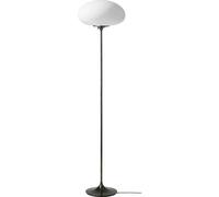 Lámpara de pie Stemlite H150 , Cromo Negro/ópalo.