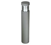Lámpara de poste exterior LED LARS, 15W, ángulo de 82°, IP65, 4000K, gris, 65cm - Rossini Illuminazione