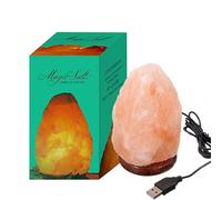 Lámpara de sal del Himalaya USB Rosa multicolor - Magic Salt® Lighting for Your Soul
