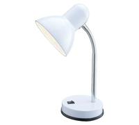 Lámpara de sobremesa Basic (L x An x Al: 21,5 x 21,5 x 35 cm, 40 W, Blanco, E27)