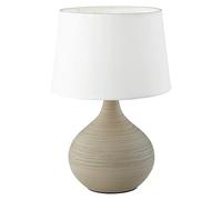 Lámpara de sobremesa Martin (40 W, L x An x Al: 20 x 20 x 29 cm, Cappuccino, E14)
