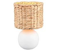 Lámpara de sobremesa redonda Vina (40 W, Ø x Al: 18 x 29 cm, Marrón, E27)