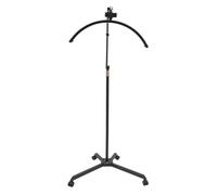 Lámpara de suelo LED, extensión de pestañas, lámpara de pestañas de belleza, lámpara giratoria de 360 °, lámpara de pie de media luna, lámpara de pie, lámpara de pestañas con soporte para teléfono