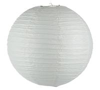 Lámpara de suspensión con forma de bola blanca (diámetro 45 cm)