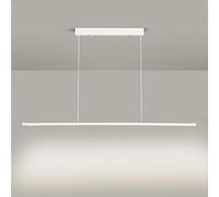 Lámpara de suspensión lineal LED para mesa de comedor, lámpara minimalista, lámpara de techo, lámparas colgantes ajustables en altura para isla de cocina, oficina, tienda Star of Light