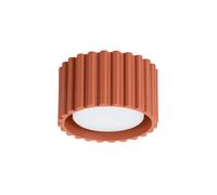 Lámpara de techo Aura 1 G53 rojo ocre