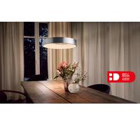 LEDVANCE SMART+ Lámpara colgante LED LEDVANCE SUN@Home Circular, plateada, HCL