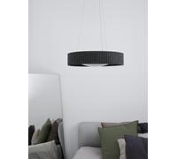 Lámpara de techo colgante de fieltro gris 50 cm fieltro ledvance 1 luz led . altura máxima 150 cm