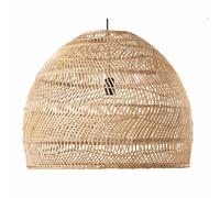 Lámpara de techo de mimbre trenzado D.60 cm