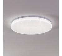 Lámpara de techo EGLO connect Totari-Z, Ø56 cm, 32 W, efecto cristal