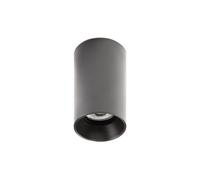 Lámpara de techo Faro Barcelona - Stan GU10 máx. 5W - Metal pintado, instalación en techo, bombilla no incluida - Negra