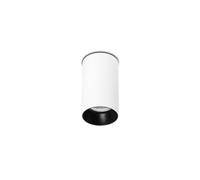 Lámpara de techo Faro Barcelona - Stan GU10 máx. 5W - Metal pintado, instalación en techo, bombilla no incluida - Blanca