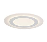 Lámpara de techo LED AEG Lampe Karia, 48 cm, color blanco | 1x 38W LED integrada (chip SMD), (3800 lúmenes, 3000K) | Regulable de forma continua mediante un regulador de intensidad de pared
