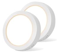 Lámpara de techo LED Aigostar, 18W, 3000K, 1980 lúmenes, diámetro 22,6 cm, pack de 2 unidades