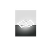 Lámpara De Techo Led Bard Moderna 21w Blanca 3394-28-102 Fabas Luce