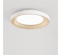 Lámpara de techo LED HIVE, con estructura de metal en color dorado mate, 40W, diámetro 50cm