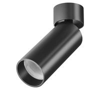 Lámpara de techo LED Maytoni FOCUS, lámpara de techo de 12W, regulable, 16cm, color negro, 3000K, índice de reproducción cromática 90Ra, luz blanca cálida
