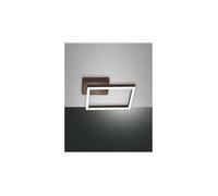 Lámpara De Techo Led Moderna Bard 22w Corten 3394-21-361 Fabas Luce