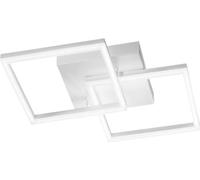 Lámpara de techo LED moderna BARD, 39W, color blanco, modelo 3394-29-102, marca Fabas Luce