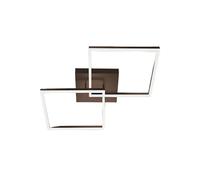 Lámpara De Techo Led Moderna Bard 52w Corten 3394-65-361 Fabas Luce