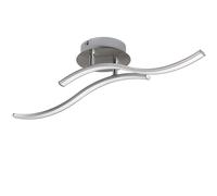 Lámpara de techo LED Ny bolge 2 focos 7W 55x12x9cm