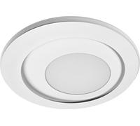 OSRAM Plafón ORBIS SPIRAL RD CL 400mm, blanco, 27W, 3000lm, color de luz blanco cálido, distribución de luz directa e indirecta, larga vida útil, redondo, IP20, 3000K.