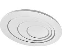 Plafón led ovalado blanco 3800 lm blanco cálido 72 cm ip20