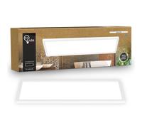 Lámpara de Techo LED Panel Baño Plafón Plano Luz Indirecta IP44 58x20cm Blanco