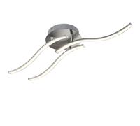 Lámpara de techo LED Triple bolge 3 focos 15W 66x38x17cm