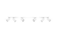 Sollux Lighting Merida lámpara de techo 6x40 W blanco SL.0464