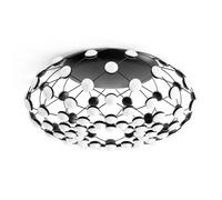 Luceplan Plafón Mesh Negro