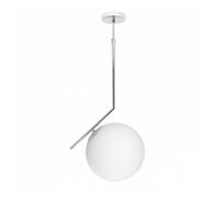 Lampara de techo metal color cromo serie aimee 35cm