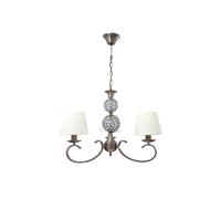 Lampara de techo metal color dorado serie honduras 60cm