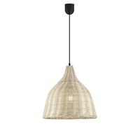 Lampara de techo mimbre color beige serie sacoma 36cm