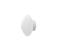 Lámpara de techo Mist AP22 Ø25 Blanco/Cristal opalino