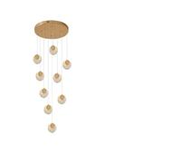 Lámpara de Techo, Modern Dine Dining Room Pendant Lights Indoor Lighting Ceiling Lamp Hanging Light led Chandeliers for Living lightin(9 Heads,Dimmable)