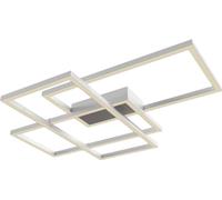 Lámpara de techo moderna, blanca, rectangular, Rida LED, 78W, 3 puntos de luz, Maytoni