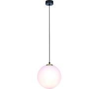 Lámpara de techo moderna con esfera de cristal blanca, modelo Kaja ISLA K-4912