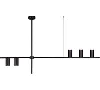 Lámpara de techo negra, moderna, modelo Kaja ROCCO K-4755