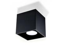 Sollux Lighting Quad lámpara de techo 1x40 W negro SL.0022