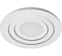 Plafón led redondo blanco espiral loop 2400 lm blanco cálido ø50.5 cm ip20