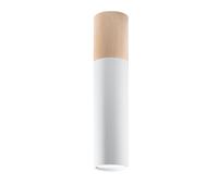 Sollux Lighting Pablo lámpara de techo 1x40 W blanco-madera SL.0631
