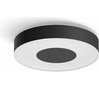 Philips – Plafón LED Hue Infuse – 33W 2100 lm, luz blanca y de colores, negro Ø38 cm